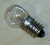 1043 - Lampje 6 Volt, 2.4 Watt (6V, 0,45A), helder glas